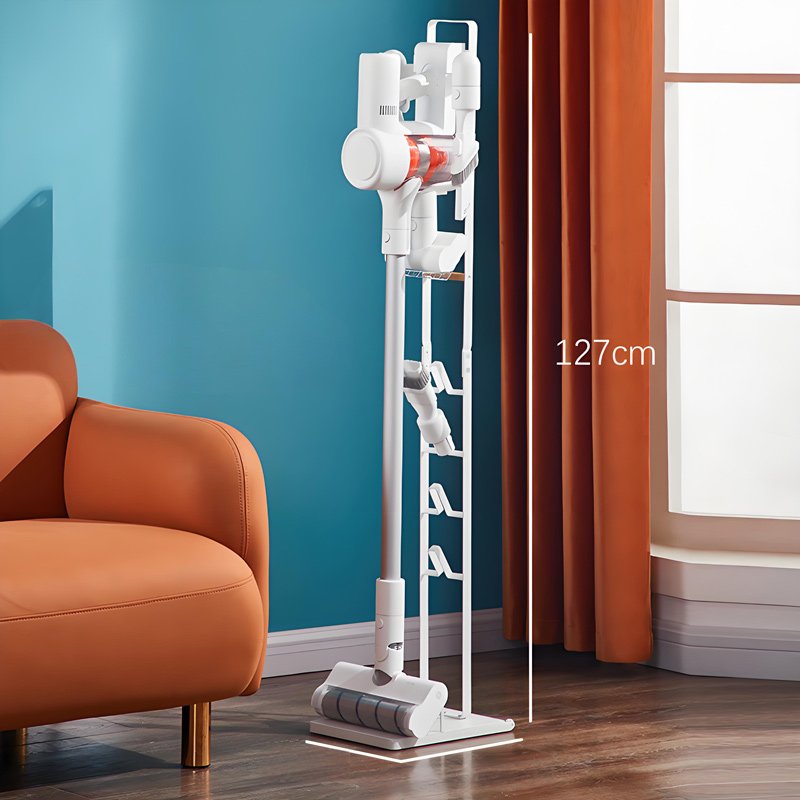 custom Acuum cleaners storage rack with universal floor stand and wall mount for Dyson, Xiaomi, Dreame