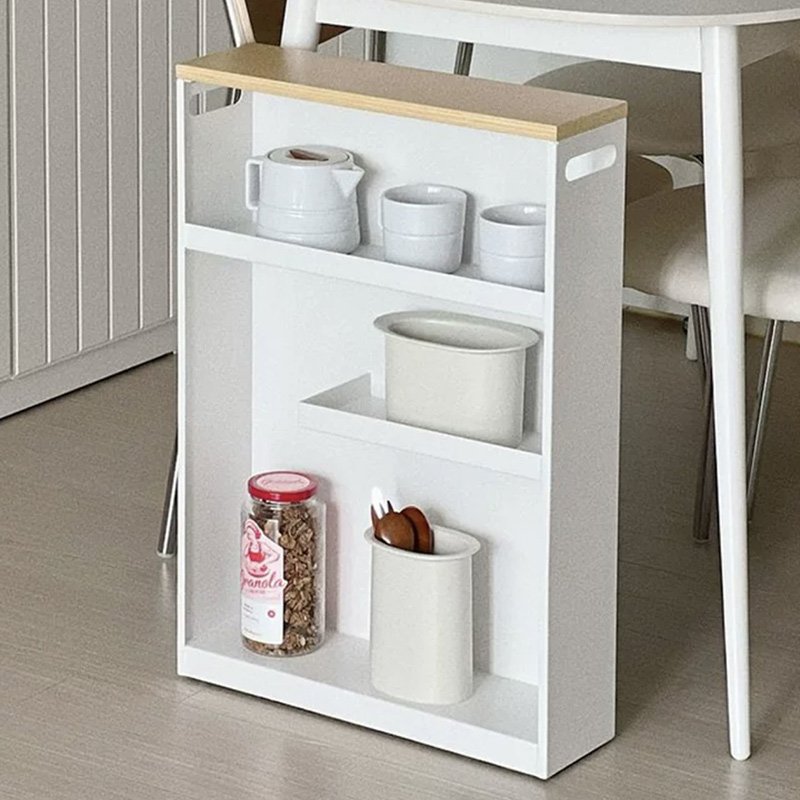 Multi – purpose multi – layer storage rack for the bathroom which can be used in the living room, bedroom, bathroom, kitchen, etc