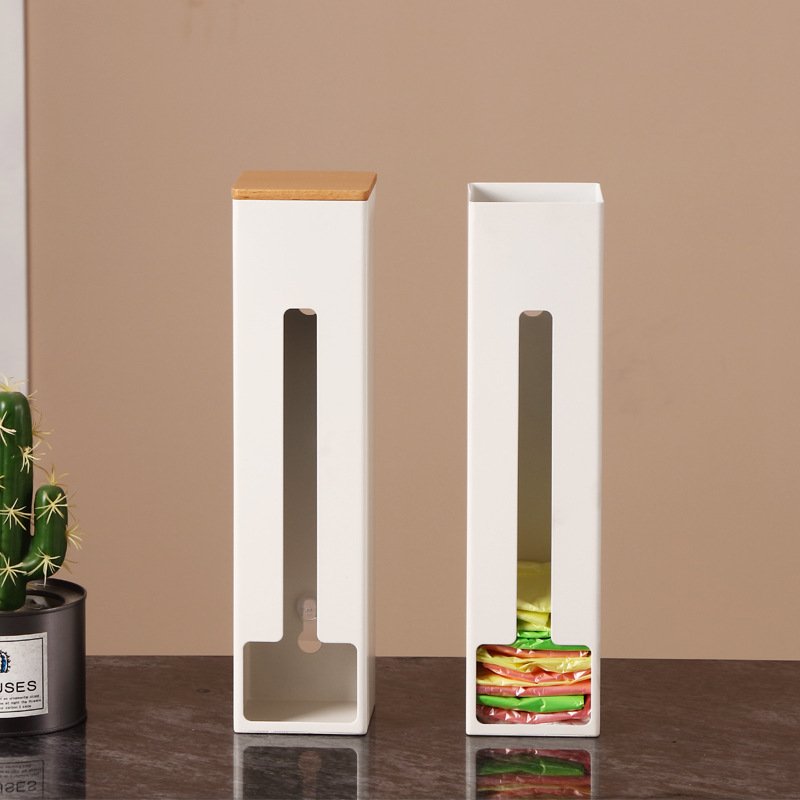 No – drill wall – mounted storage box used to store garbage bags, socks, toilet paper, etc. and is convenient to pull out and push in